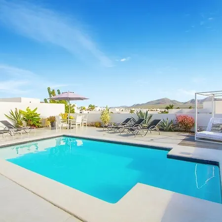 Willa Playa Blanca Sleeps 8 Pool Air Con Wifi *